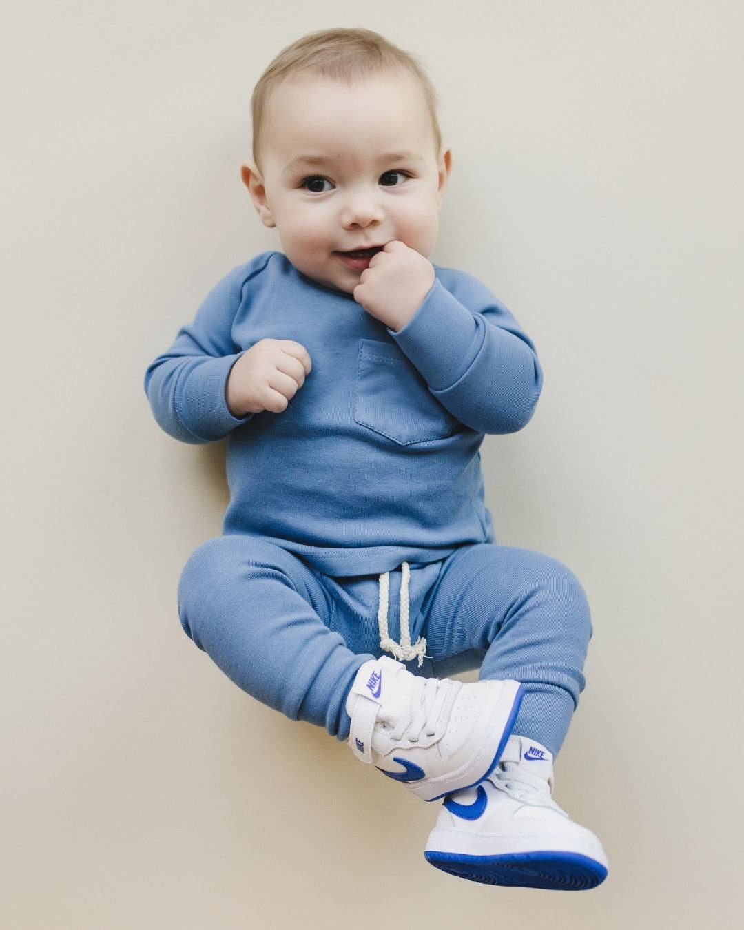 Lucky Panda Kids - Lounge Set | Ocean Blue