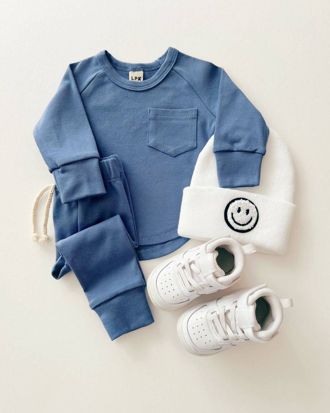 Lucky Panda Kids - Lounge Set | Ocean Blue