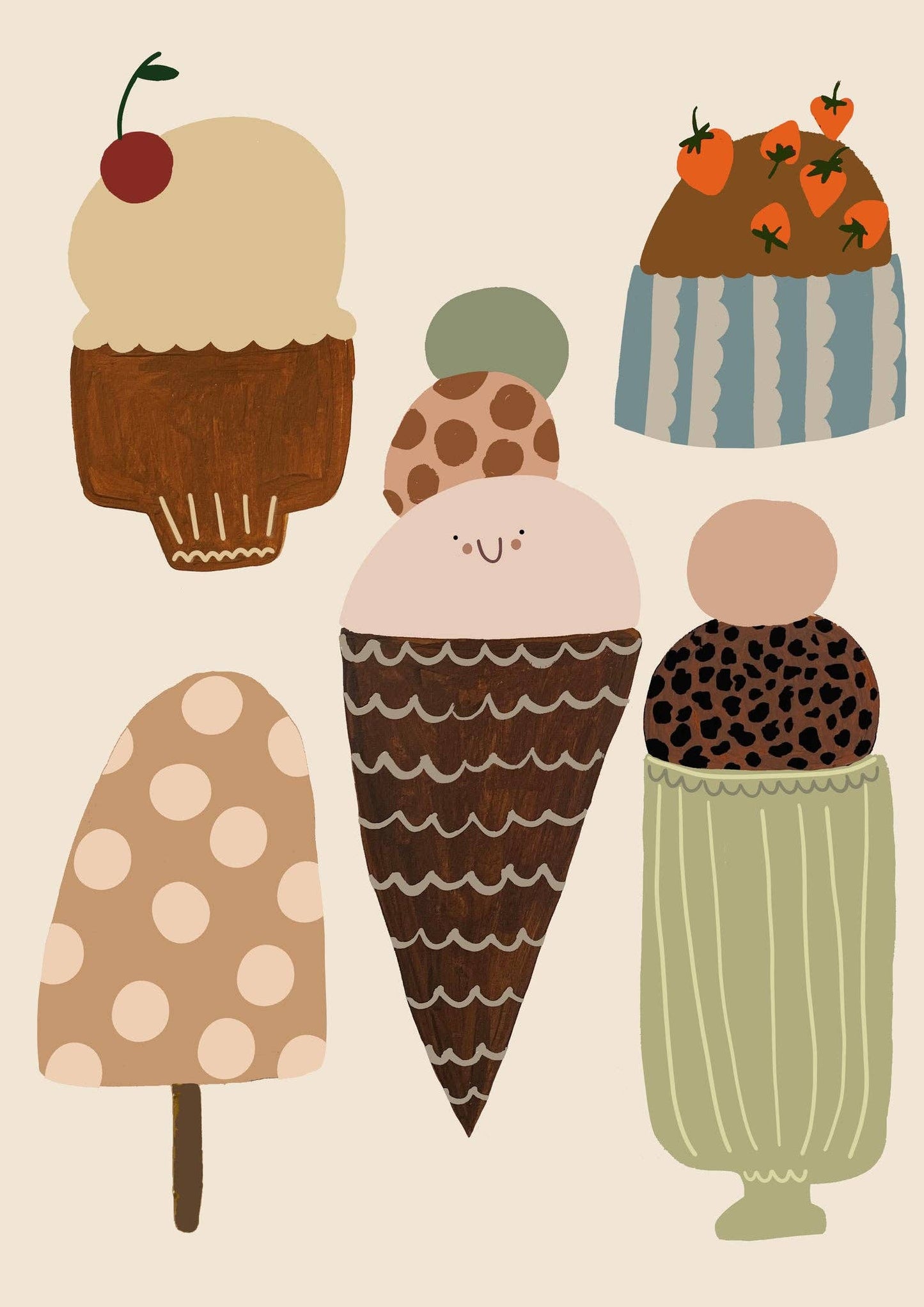 yaya studio - Sweet Treats Art Prints