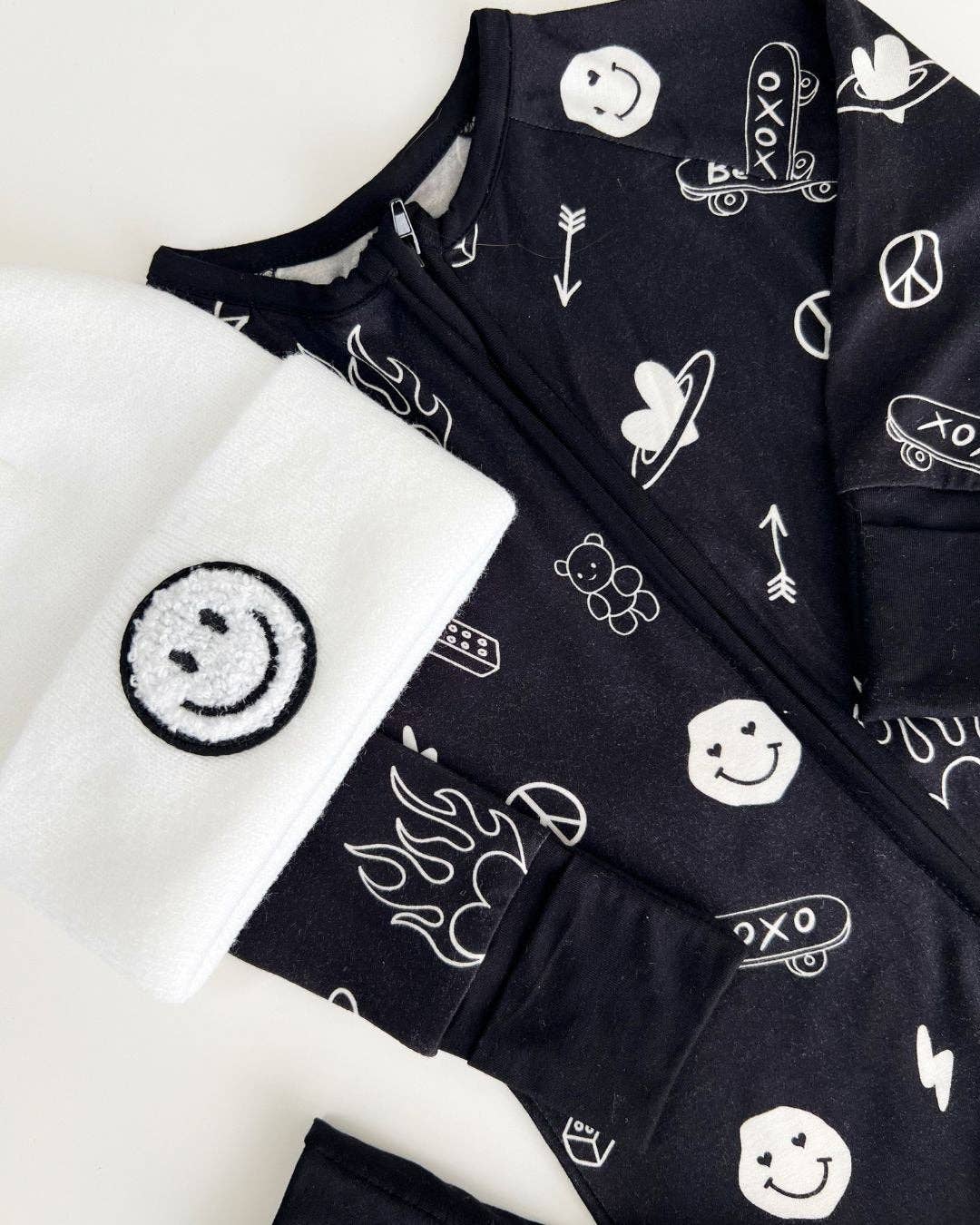 Lucky Panda Kids - Bamboo Kids Clothing Two Piece Set | Be Mine