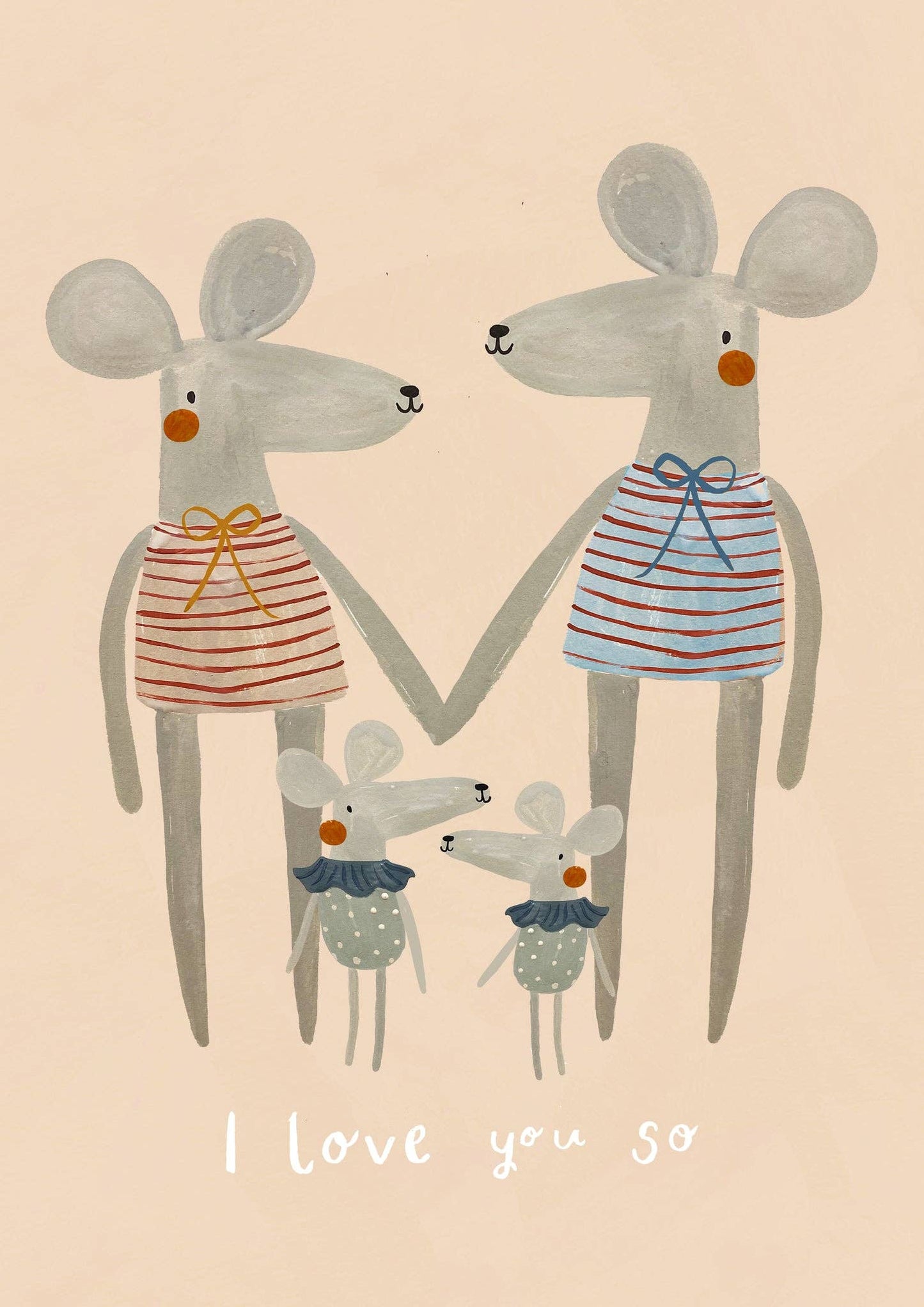 yaya studio - I Love You So Art Print