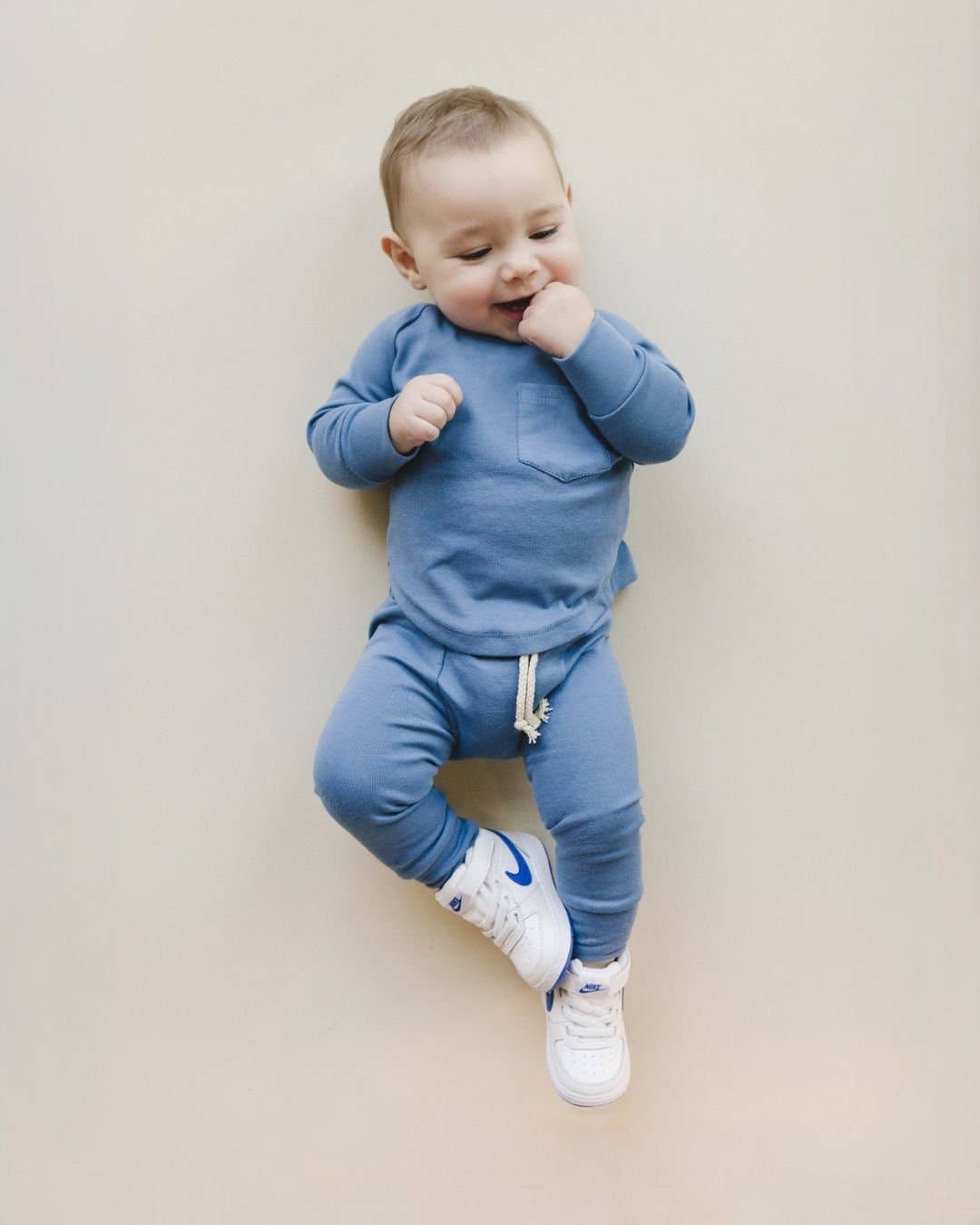Lucky Panda Kids - Lounge Set | Ocean Blue