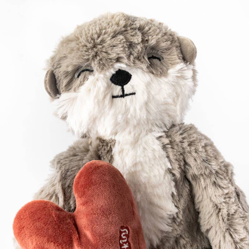 Slumberkins Inc. - Otter's Building Connections Plush Set - with 2 books!