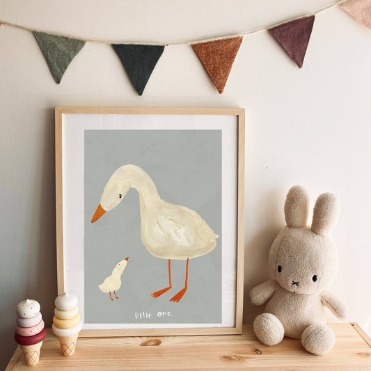 yaya studio - Little One Geese Art Print