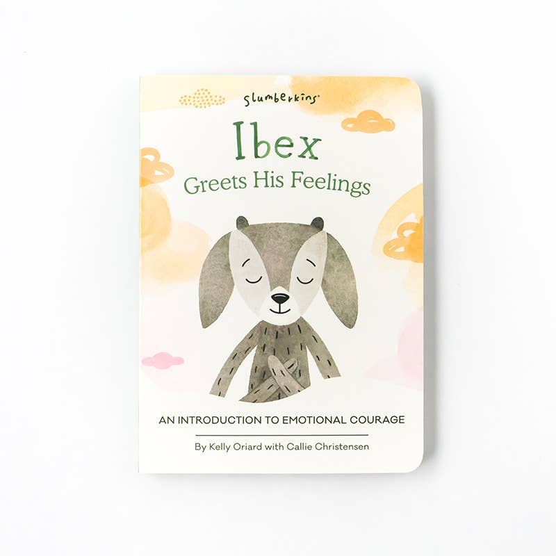 Slumberkins Inc. - Ibex's Emotional Courage Plush Set - with 2 books!