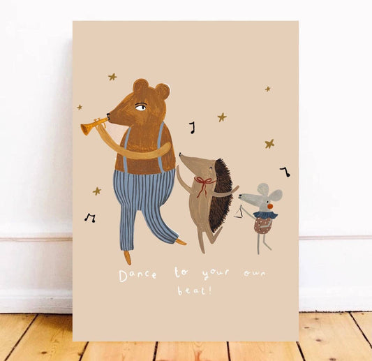 yaya studio - Dance to Your Own Beat Art Print