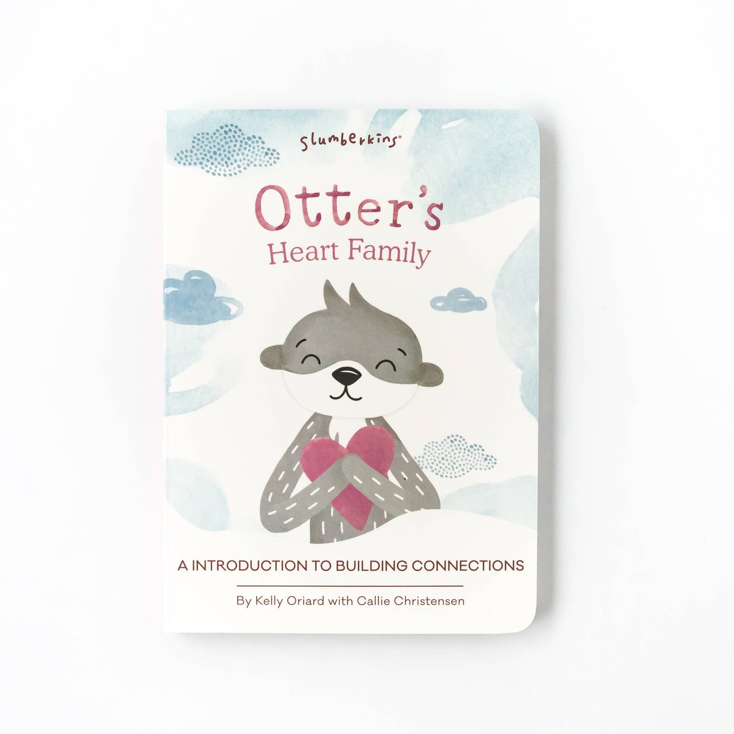 Slumberkins Inc. - Otter's Building Connections Plush Set - with 2 books!