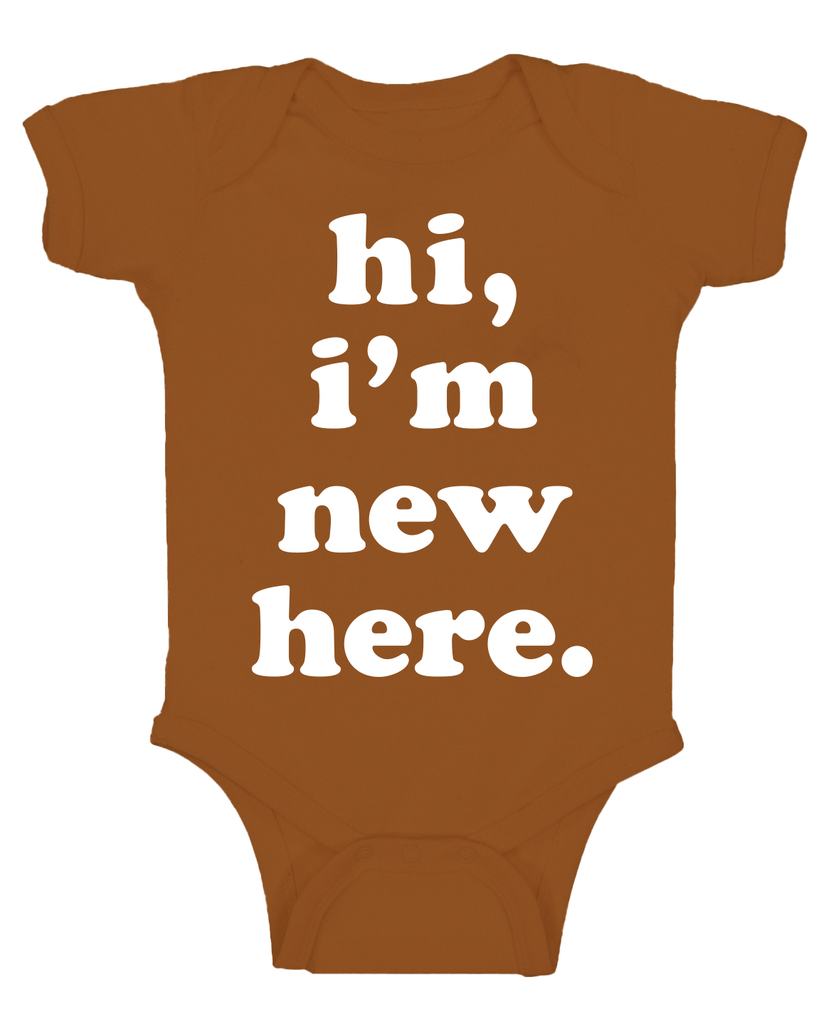 Hi I'm New Here Baby Onesie, Baby Gift, Baby Clothes Newborn