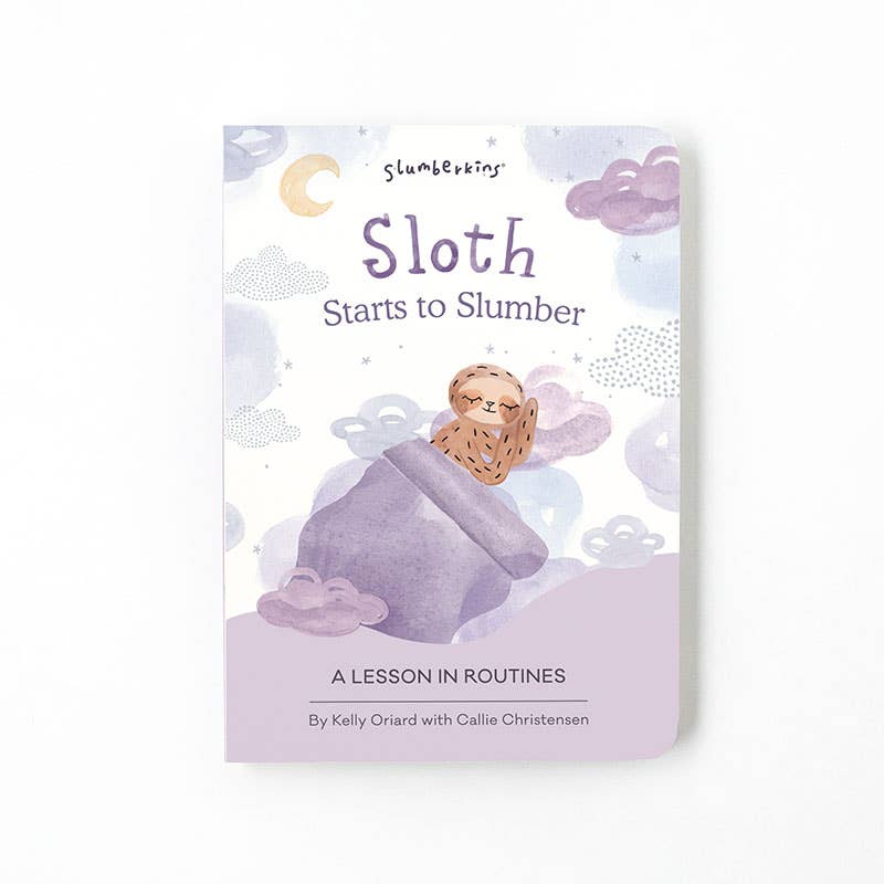 Slumberkins Inc. - Sloth's Routines Plush Set - with 2 books!